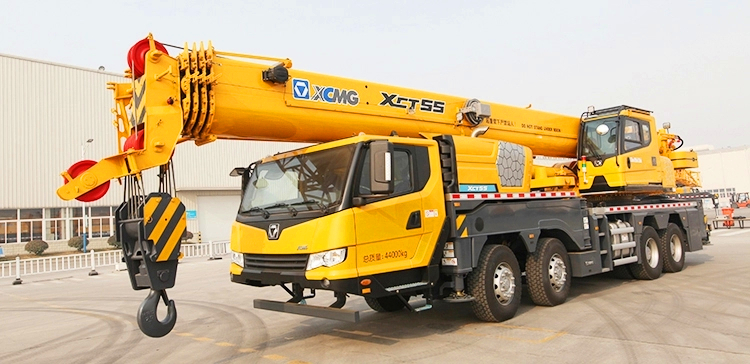 XCMG Official 55 Ton New Mobile Crane XCT55L6 China RC Mobile Truck Crane for Sale